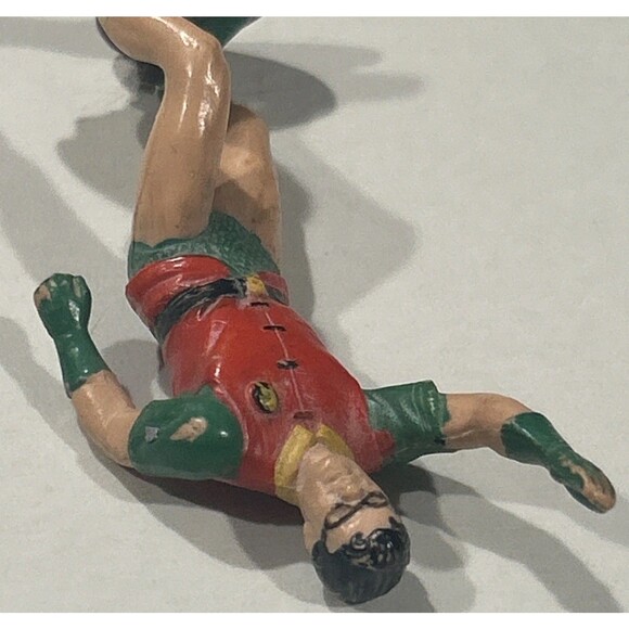 Vintage 1966 IDEAL DC COMICS Robin Justice League Playset 3" Figure - Picture 5 of 5